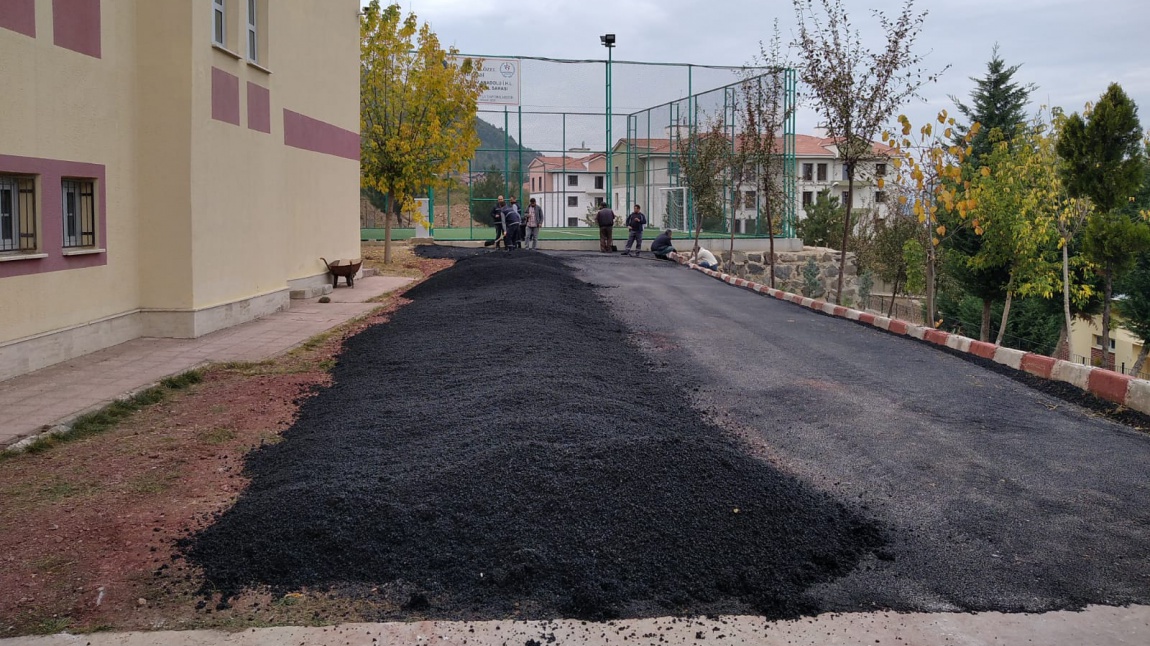 HALI SAHA ÇEVRESİ ASFALTLAMA ÇALIŞMALARIMIZ